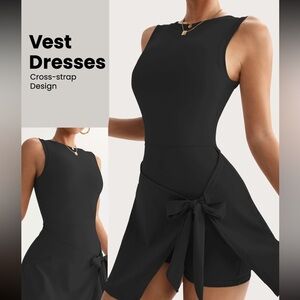 Elegant Black Sleeveless romper